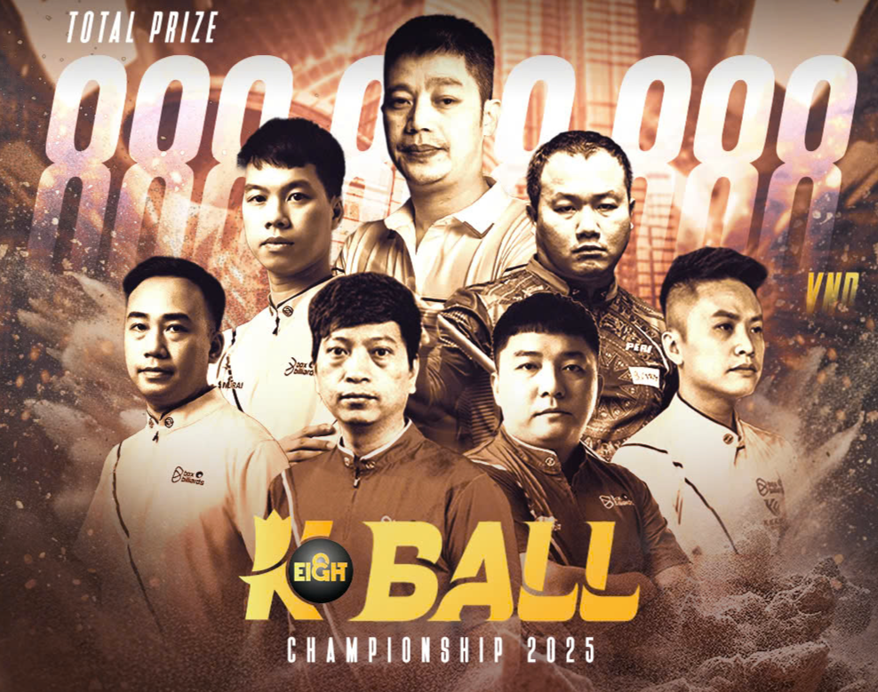 Lịch Thi Đấu K Eight Ball Championship 2025 | Nam Vòng Loại Trực Tiếp